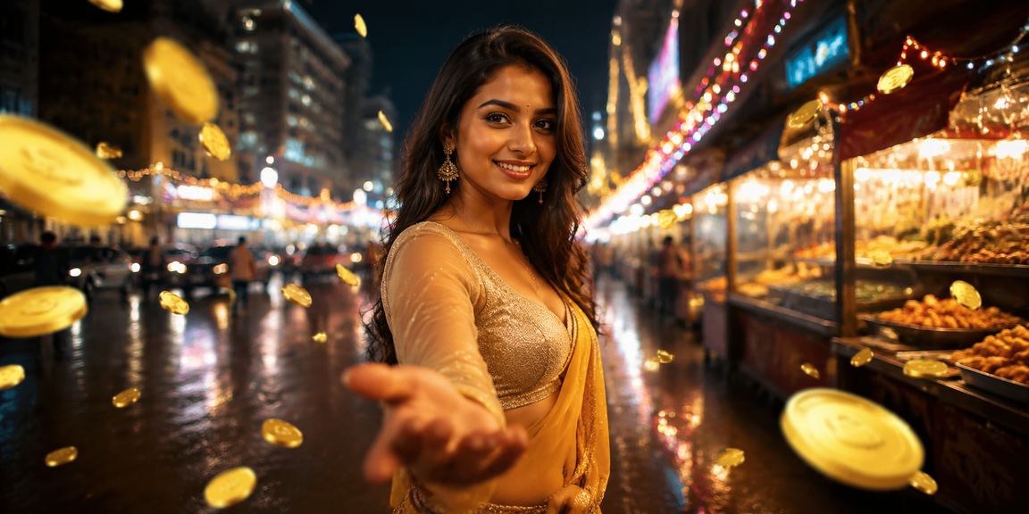 Bengaluru MG Road nightlife with casino and sports betting atmosphere